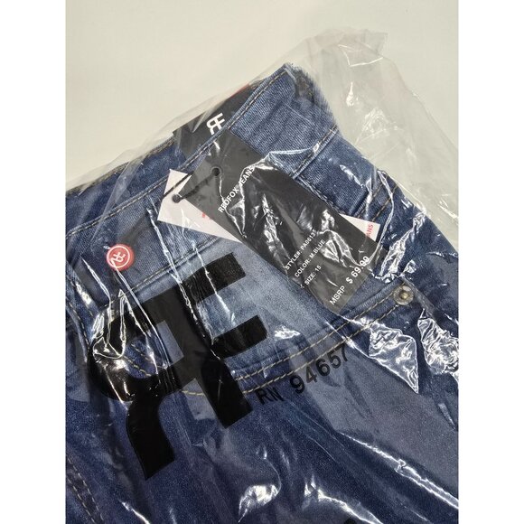 REDFOX Jeans High‎ Waisted Distressed Baddie Skinny Jeans Size 15 - Picture 7 of 8